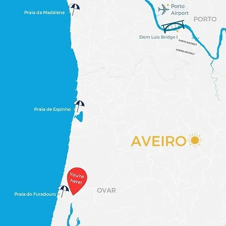 Furadouro Sunny Family Villa Ovar